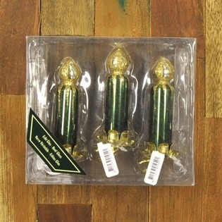 3 Bougies D&eacute;coratives pour Sapin de No&euml;l avec Clip (Lot de 6)