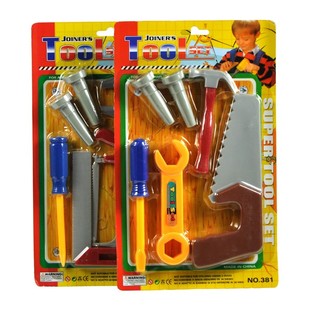 Outils Jouets pour Enfants sur Carte (6 pièces)