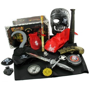 Coffret de Jeu Pirate 14 Pièces