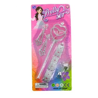 SET DE BIJOUX PRETTY GIRL SUR CARTE (12 pcs.)