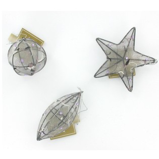 Assortiment de boules de No&euml;l (12 pi&egrave;ces)