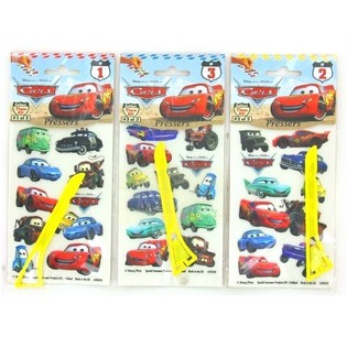 D&Eacute;CALCOMANIES DISNEY CARS / TRANSFERTS (24 pcs)