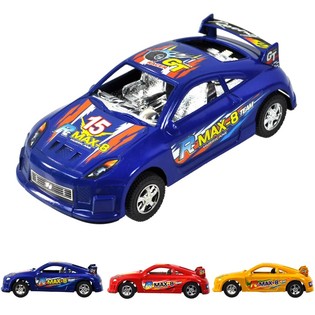 Voiture de Course Jouet à Friction 16 cm (Lot de 12)
