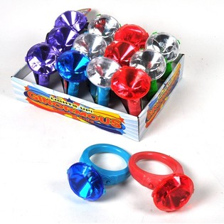 Grand Bracelet Bague Lumineux Bling Bling (12 pièces)
