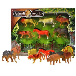 Coffret Figurines Animaux Sauvages