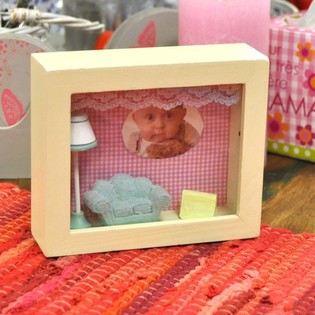 CADRE PHOTO 3D EN BOIS CHAMBRE D'ENFANT - MODÈLE 2 (6 pcs)