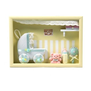 D&eacute;coration murale 3D pour chambre d'enfant - Mod&egrave;le 1 (6 pi&egrave;ces)