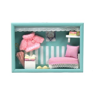 Décoration Murale 3D en Bois pour Chambre d'Enfant - Modèle 3 (6 pcs)