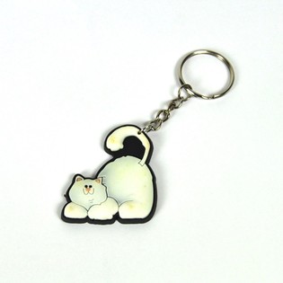 Porte-cl&eacute;s en Forme de Chat (Lot de 23)