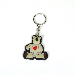 Porte-cl&eacute;s en forme d'ours (22 pcs)
