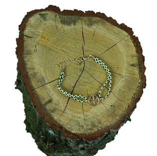 Bracelet tress&eacute; (1 pc)