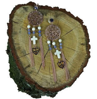 Boucles d'oreilles Style Ibiza (1 pc)