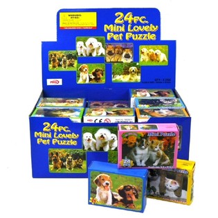 MINI-PUZZLES D'ANIMAUX MIGNONS (36 pcs)