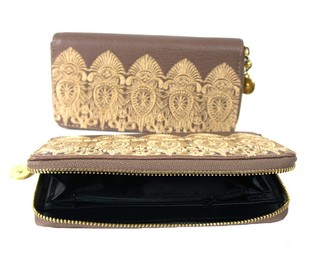 Portefeuille Marron Style Ibiza (1 pc.)