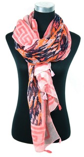 &Eacute;charpe Style Ibiza Rose (1 pi&egrave;ce)
