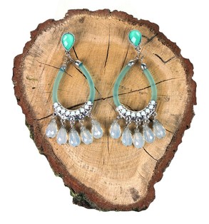 Boucle d'oreille Turquoise (1 pc.)