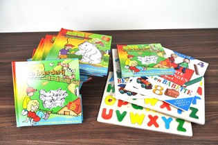 RESTANT ASSORTIMENT LIVRES ET PUZZLES (16 pcs)