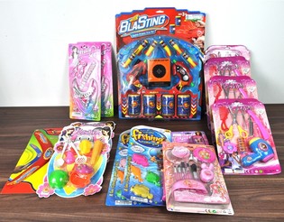D&Eacute;STOCKAGE ASSORTIMENT JOUETS SOUS CARTE (17 pcs.)