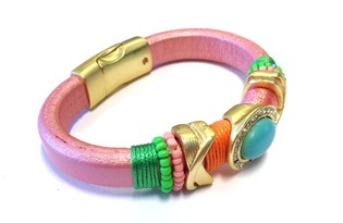 Bracelet de Luxe Rose - Style Ibiza (1 pc)