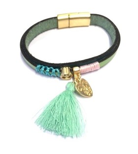 Bracelet de Luxe C&oelig;ur Vert (1 pc)