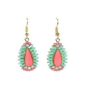 Boucles d'oreilles style Ibiza (1 pce)