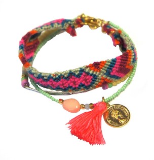 BRACELET STYLE IBIZA 3 RANGS (1 pc)