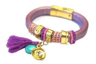 Bracelet Style Ibiza Violet (1 pc.)