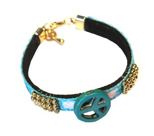 Bracelet Look Ibiza Bleu (1 pc)