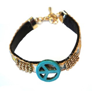 Bracelet Style Ibiza Cr&egrave;me (1 pc)