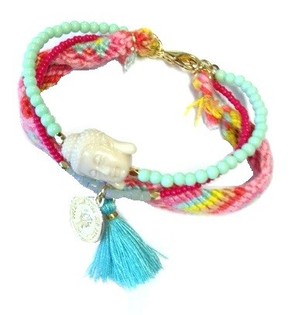 BRACELET LOOK IBIZA 3 RANGS (1 pc)