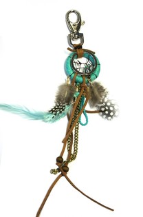 Porte-cl&eacute;s Turquoise (1 pc)