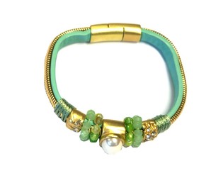Bracelet Style Ibiza Menthe (1 pc)