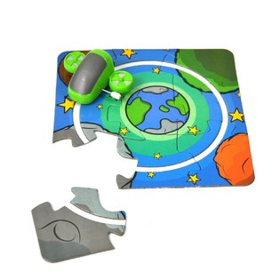 V&eacute;hicules avec piste de puzzle (10 pcs)