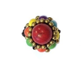 Bague avec Pierre (1 pc)