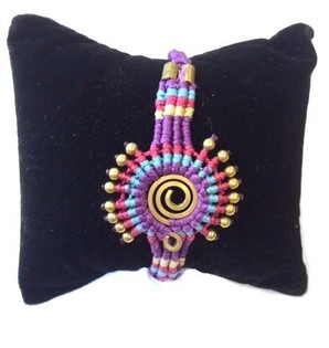 Bracelet Style Ibiza Violet (1 pc)