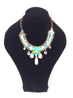 Collier Turquoise Style Ibiza (1 pc)