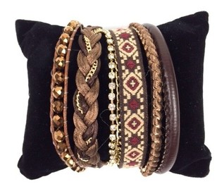Bracelet Style Ibiza Marron (1 pc.)