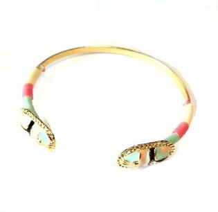 Bracelet Style Ibiza Rose Turquoise (1 pc)