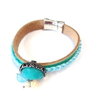 Bracelet Turquoise style Ibiza (1 pc)