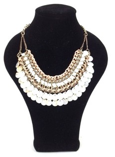 Collier Cr&egrave;me Rose Style Ibiza (1 pc)