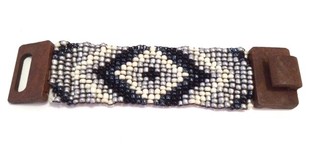 Bracelet Azt&egrave;que en Bois Style Ibiza B2B (1 pc)