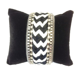 Bracelet Style Ibiza Noir et Blanc (1 pc)