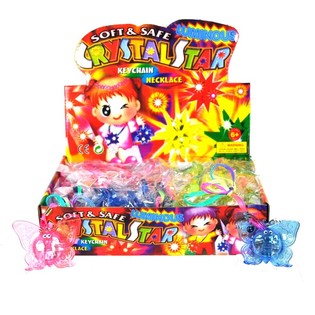 PAPILLONS LED EN PR&Eacute;SENTOIR (36 pcs.)