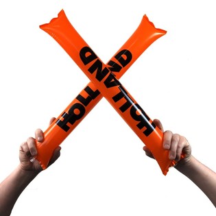 2 Bâtons de Supporters Gonflables Hollande (24 pcs)