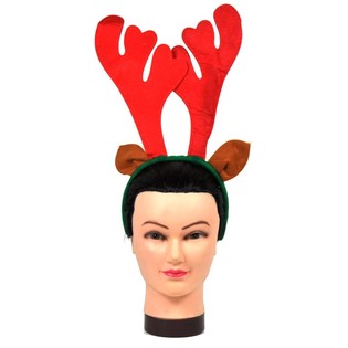 Serre-t&ecirc;te Renne de No&euml;l (Lot de 12)