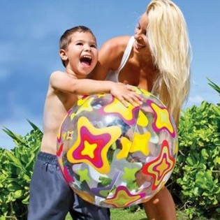 Grand Ballon de Plage 61 cm (12 pcs) - Grossiste