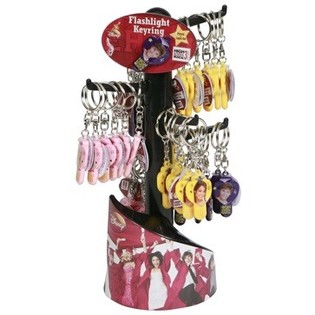 PORTE-CL&Eacute;S LUMINEUX HIGH SCHOOL MUSICAL SUR PR&Eacute;SENTOIR (36 pcs)