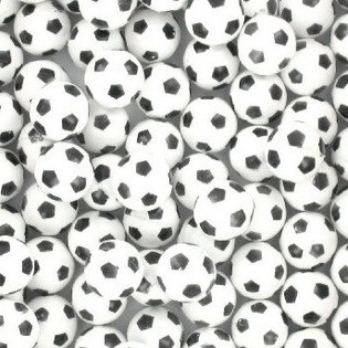 BALLE REBONDISSANTE FOOTBALL 3 CM (100 pièces)