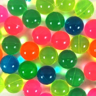Balles Rebondissantes Color&eacute;es 4 cm (100 pi&egrave;ces)