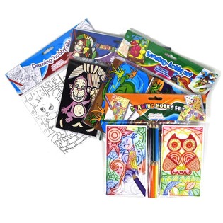 Kits de Loisirs Cr&eacute;atifs Assortis (24 pcs)